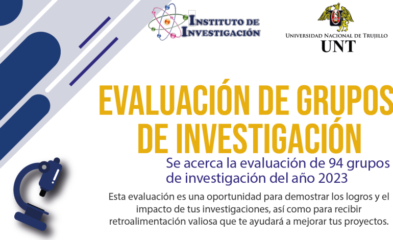 Evaluación de Grupos de Investigación 2023
