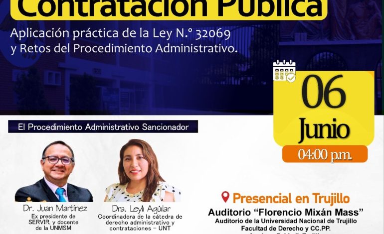 SEMINARIO DE ESPECIALIZACIÓN; NUEVAS REGLAS DE LA CONTRATACIÓN PUBLICA