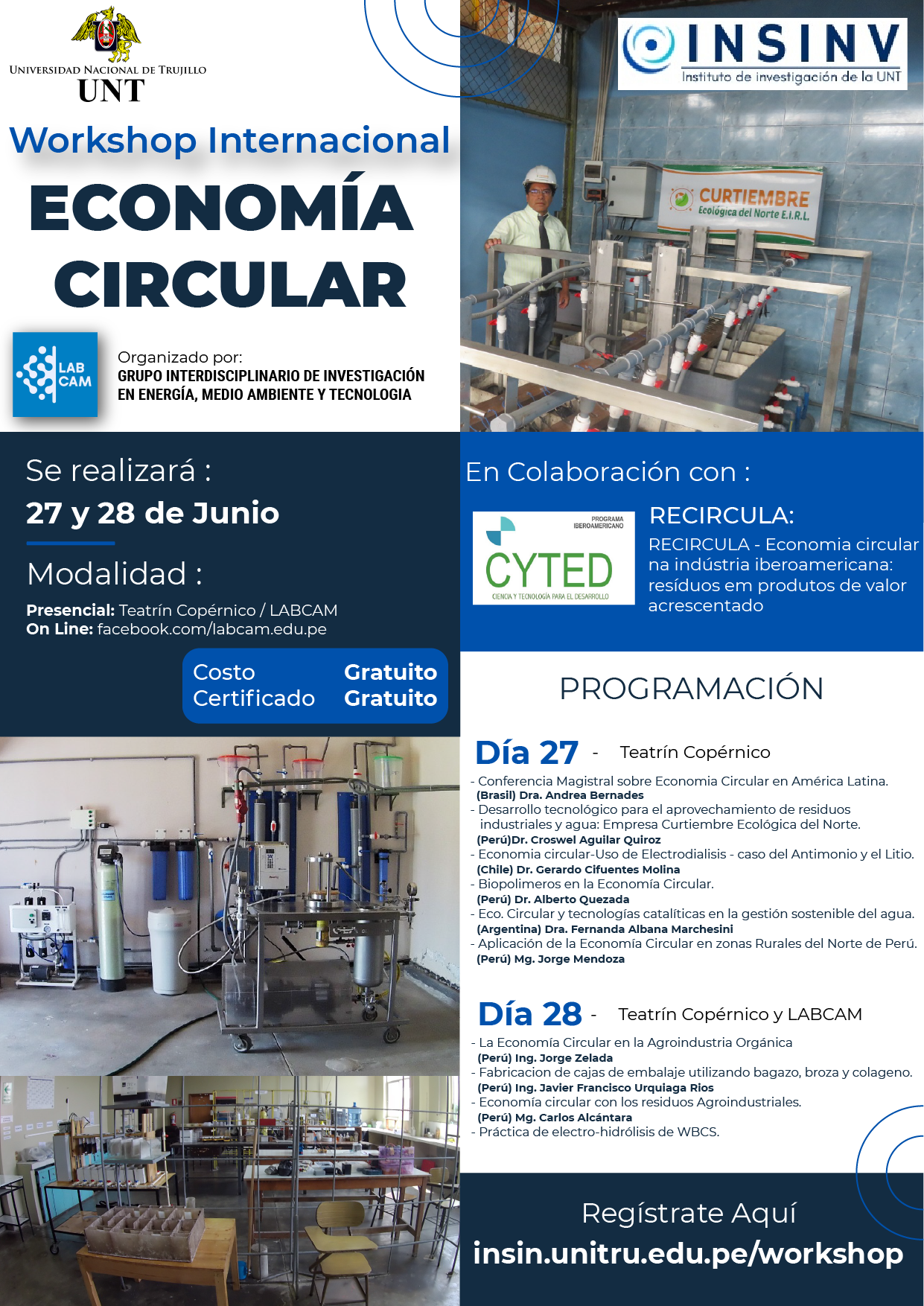 Workshop Internacional – Economía Circular